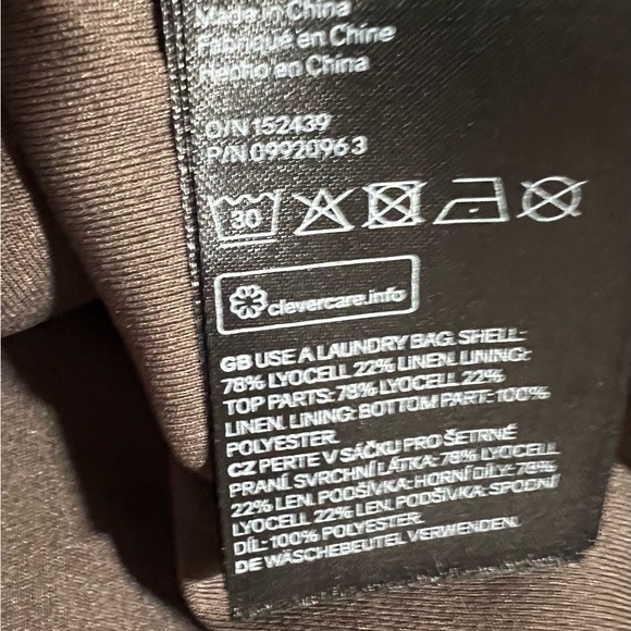 Brock Collection x H&M Floral mini Dress Woman’s Size XXL New Linen Blend - Picture 7 of 7